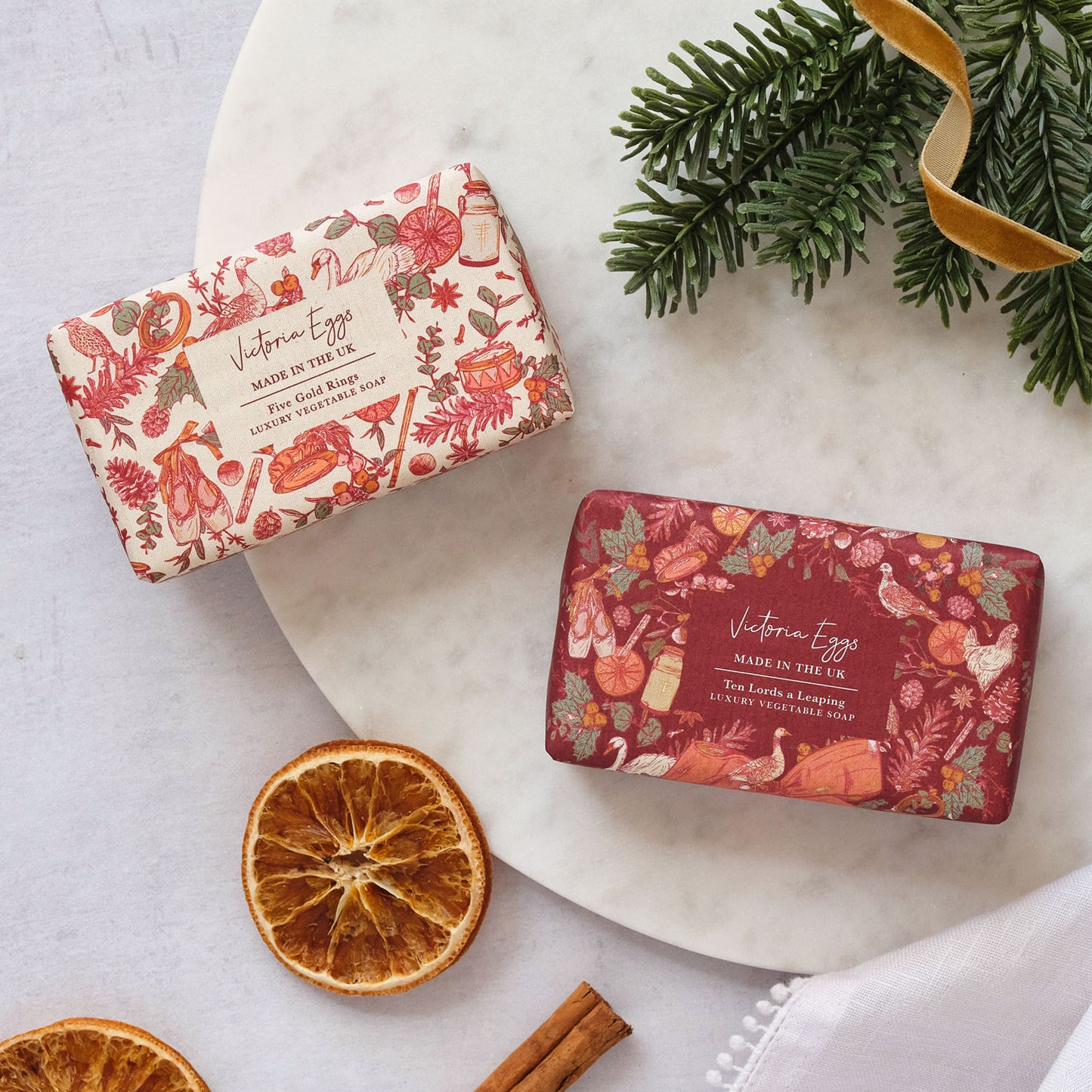 Ten Lords a Leaping Luxury Christmas Soap - Frankincense & Myrrh