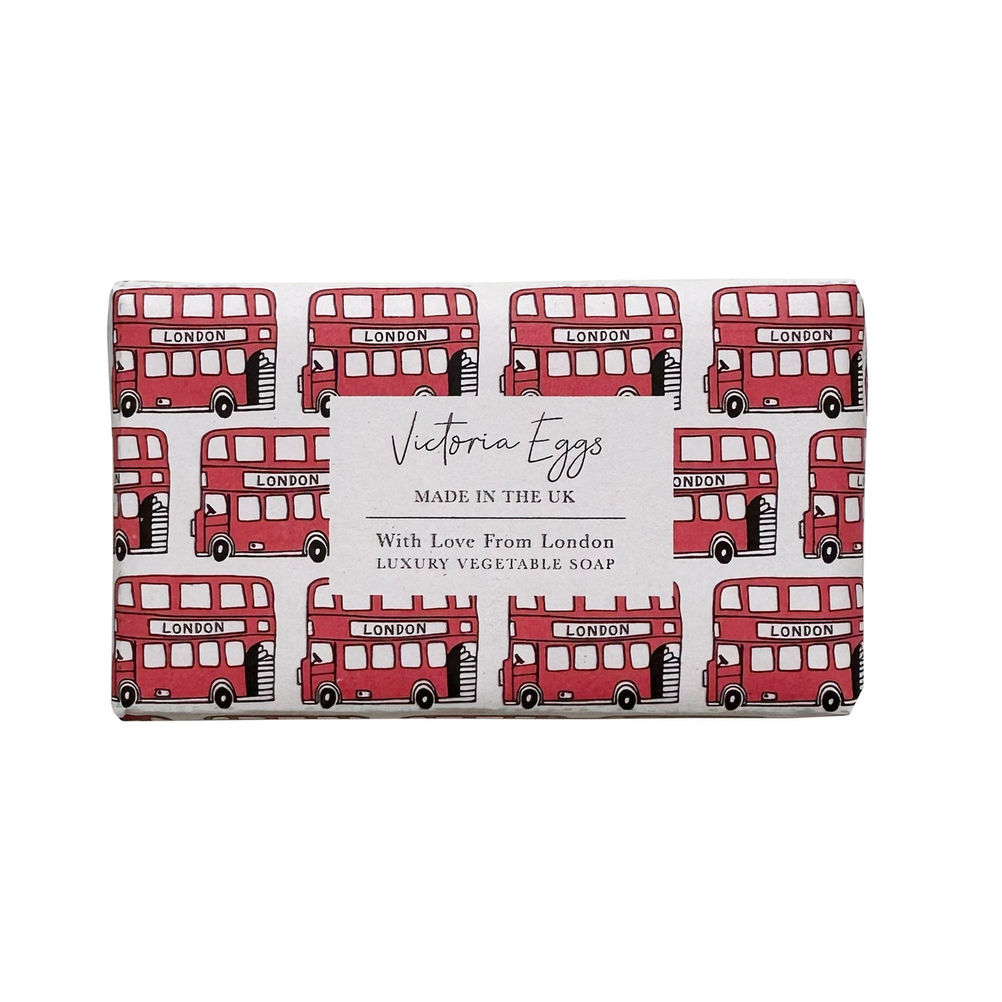 London Bus Luxury Soap Rhubarb & Custard