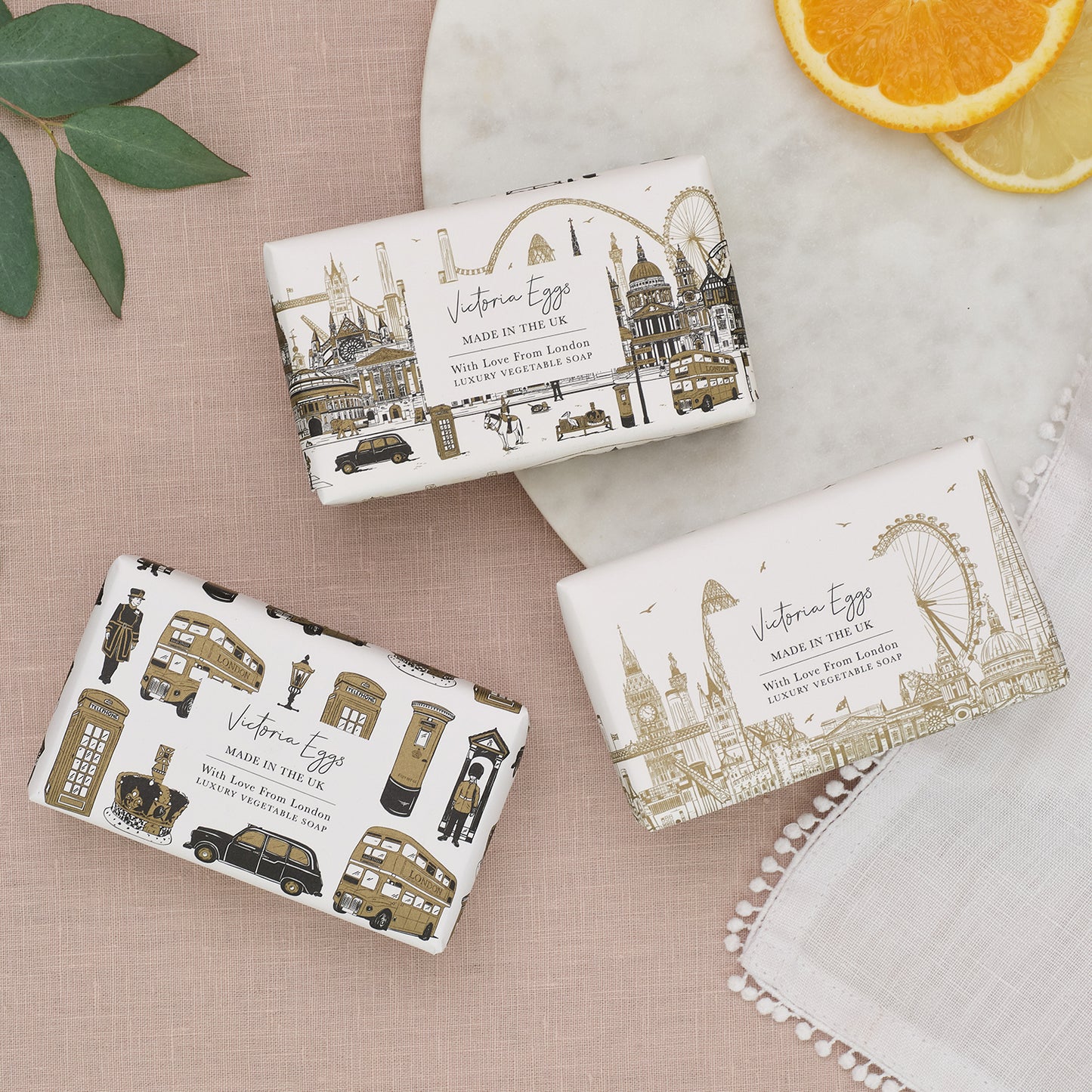 Quintessentially London Soap - Zesty Lemongreen