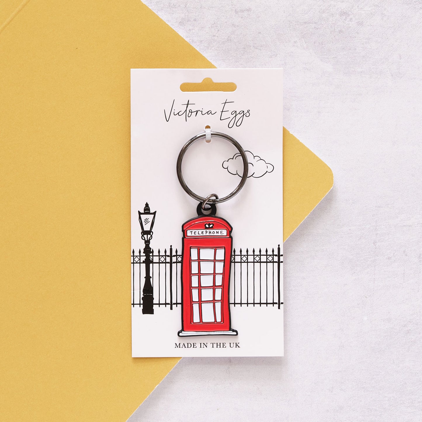 Telephone Box Keyring