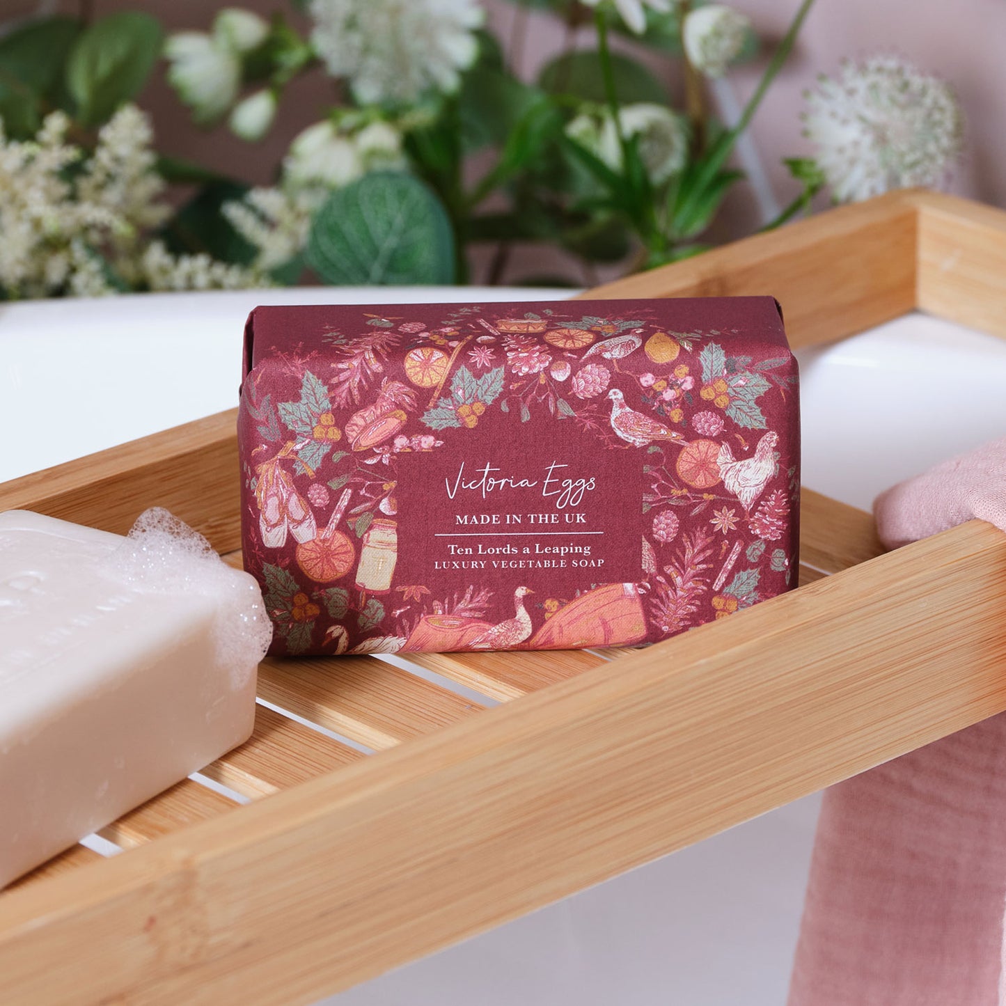 Ten Lords a Leaping Luxury Christmas Soap - Frankincense & Myrrh