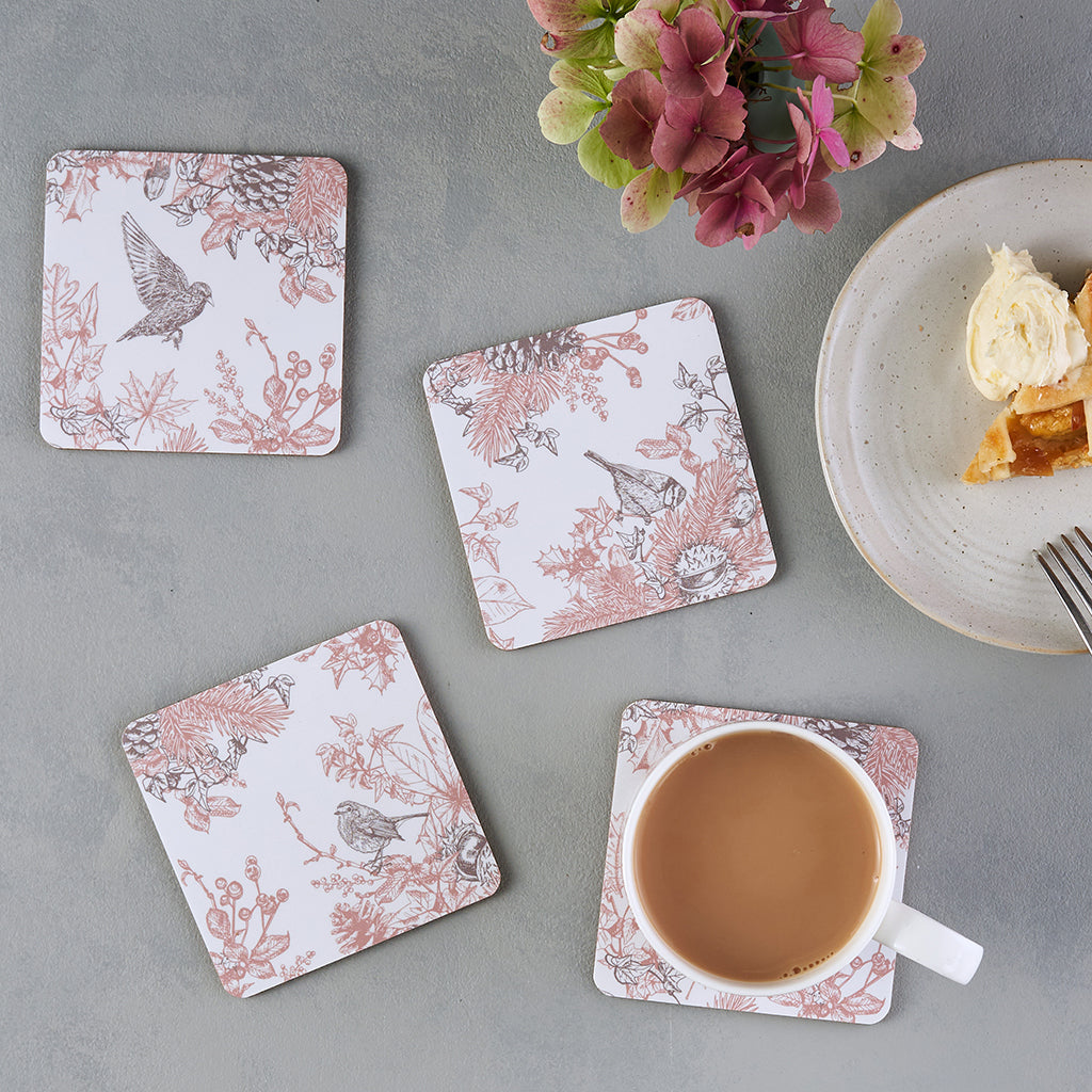 Autumn Garden Coaster Set of 4
