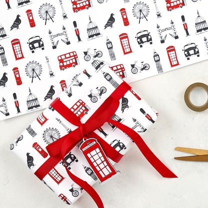 London Icons Gift Wrap