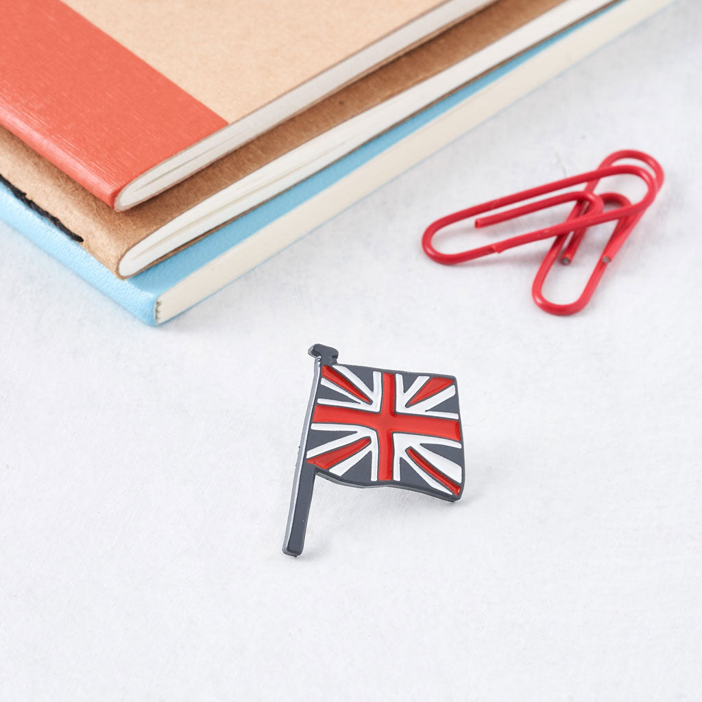Union Jack Enamel Pin
