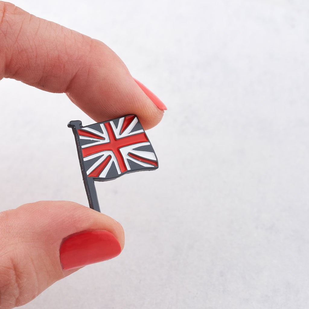 Union Jack Enamel Pin