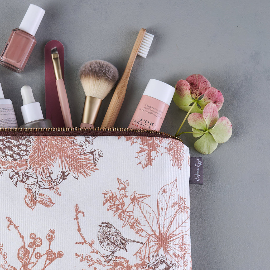 Autumn Garden Wash Bag