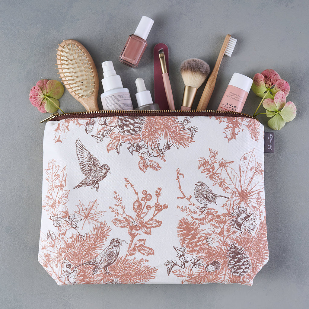 Autumn Garden Wash Bag