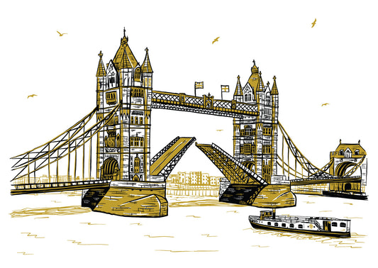 Tower Bridge Postcard