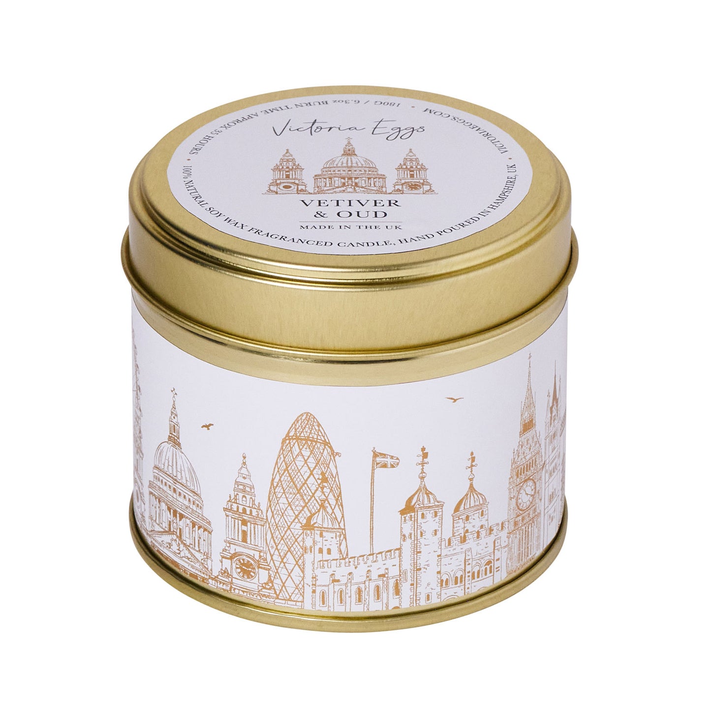 London Rooftops Candle - Vetiver & Oud