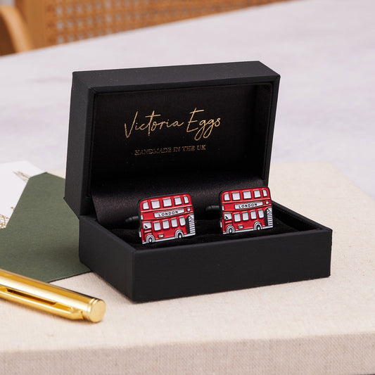 London Bus Cufflinks