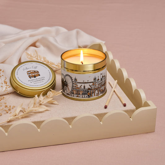 Quintessentially London Candle - Pomegranate & Cashmere