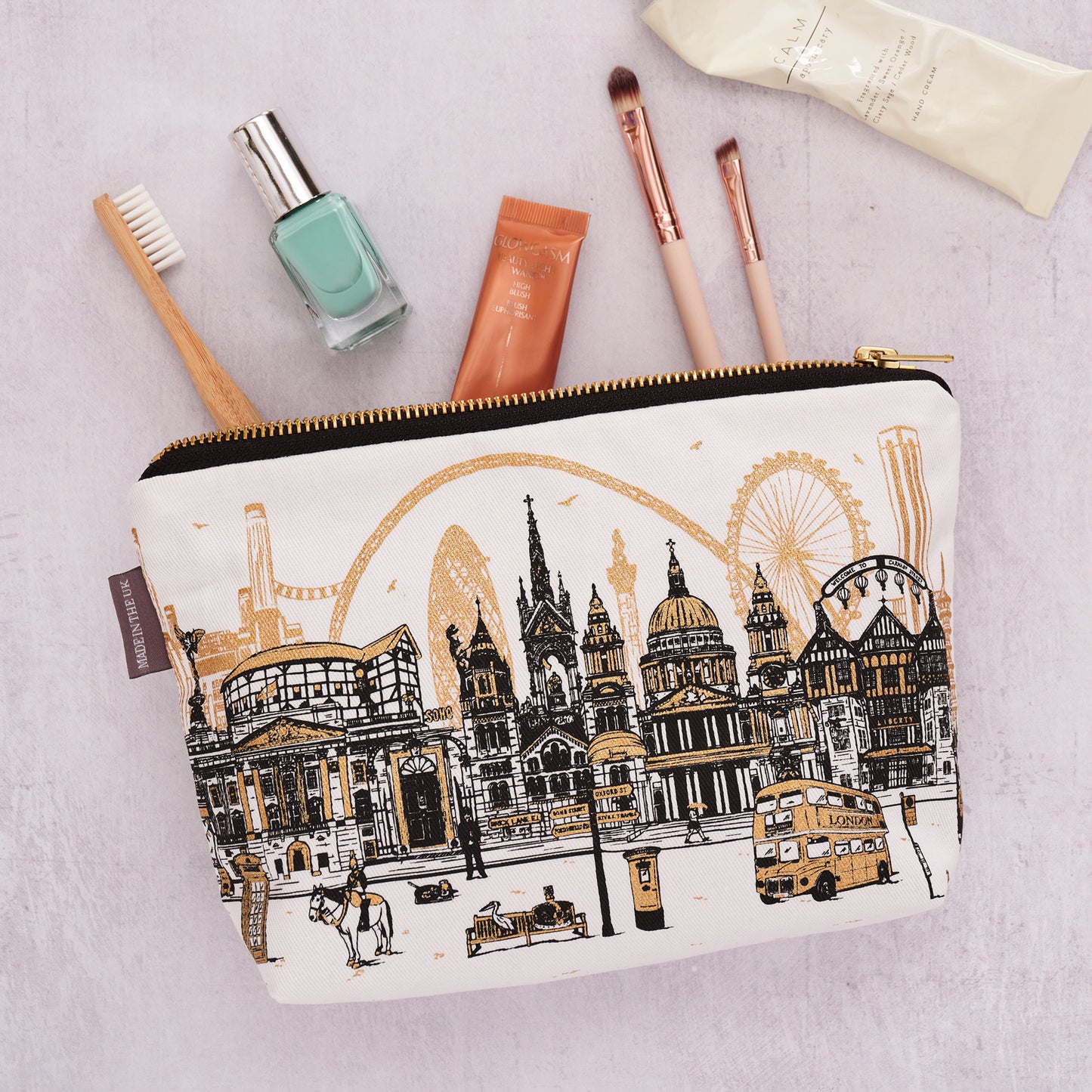 Quintessentially London Cosmetic Bag