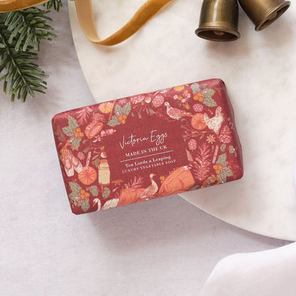 Ten Lords a Leaping Luxury Christmas Soap - Frankincense & Myrrh