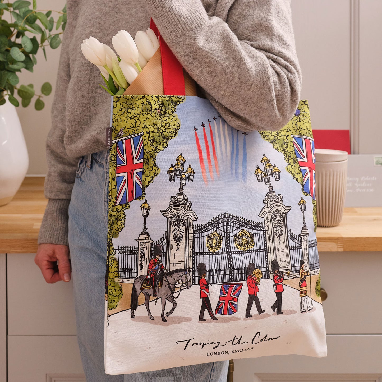 Trooping the Colour Canvas Bag