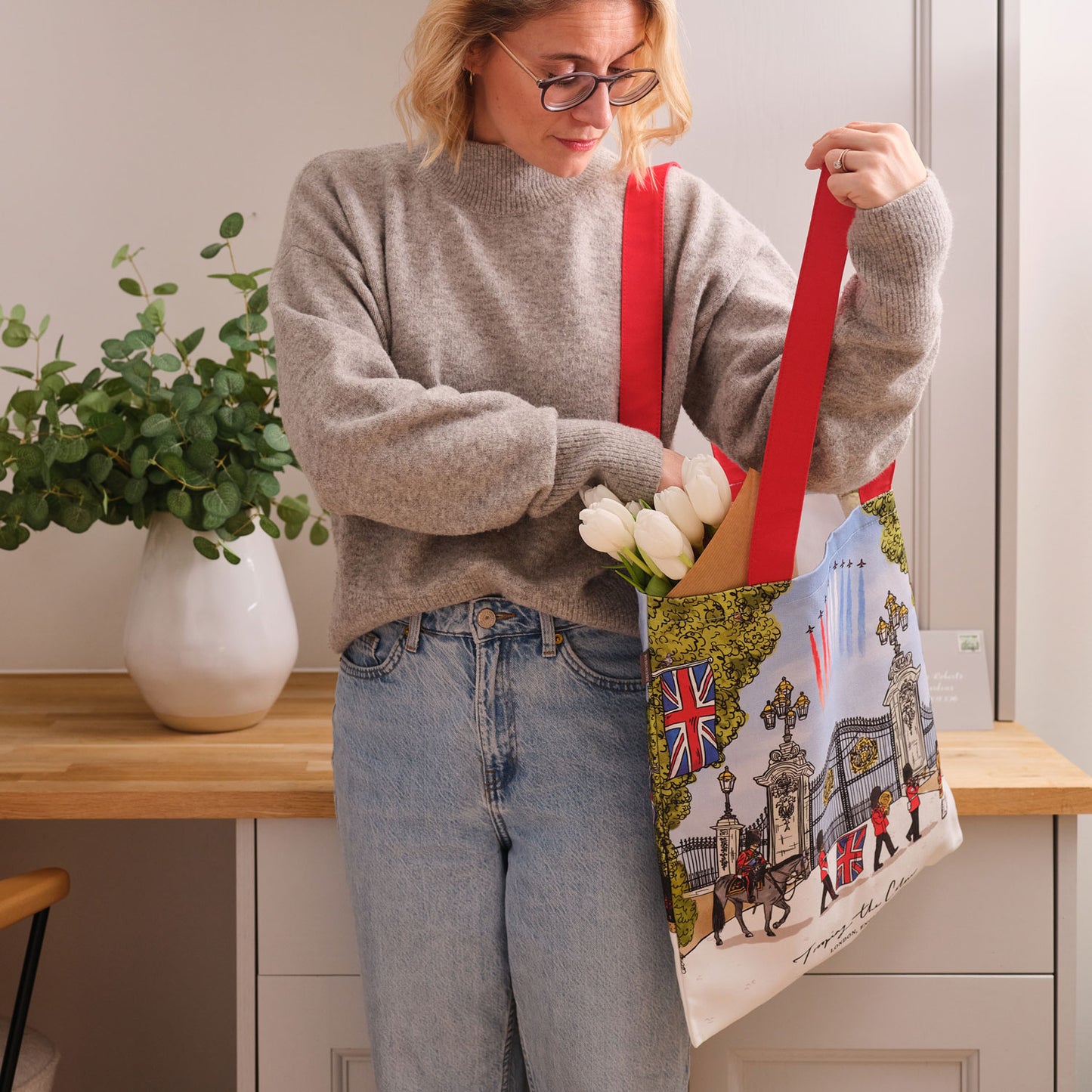 Trooping the Colour Canvas Bag