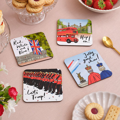 Trooping the Colour Coaster Set – Set of 4
