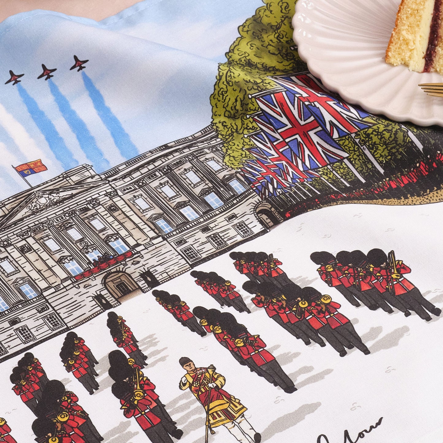 Trooping the Colour Tea Towel