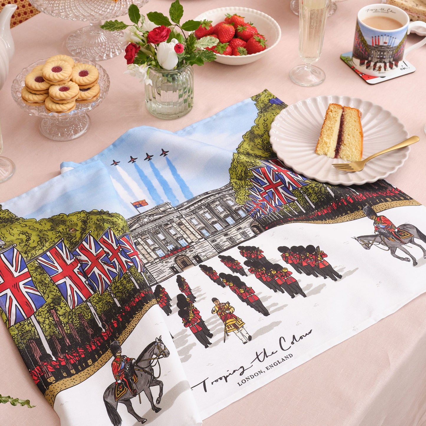 Trooping the Colour Tea Towel