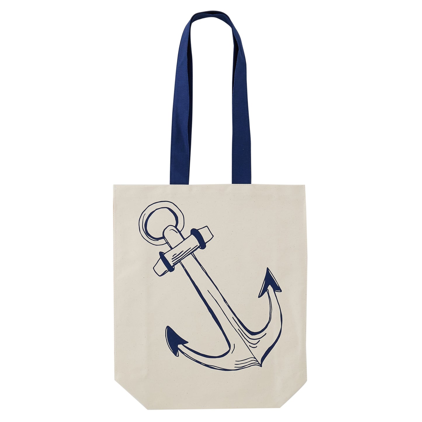 Anchor and Sailing Boat Canvas Bag