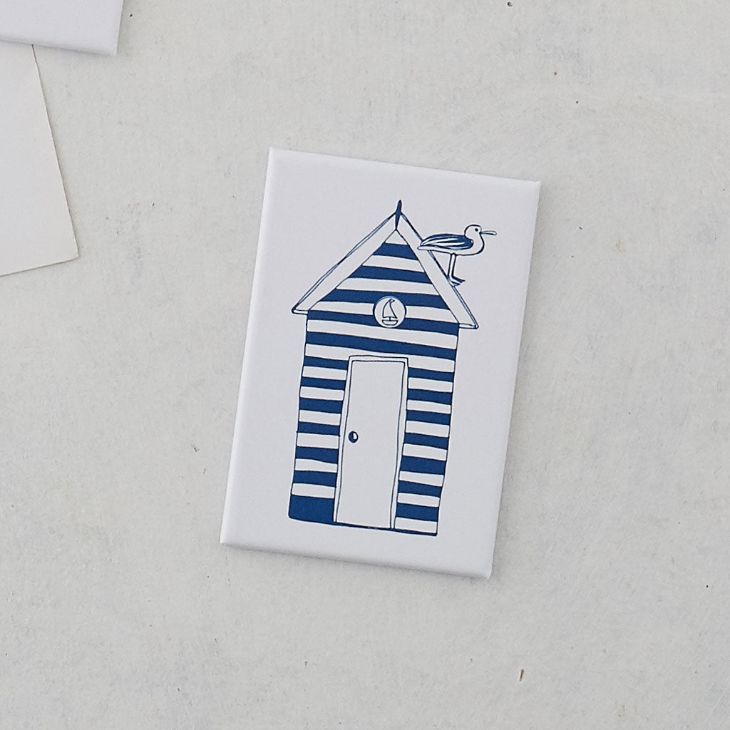 Beach Hut Magnet