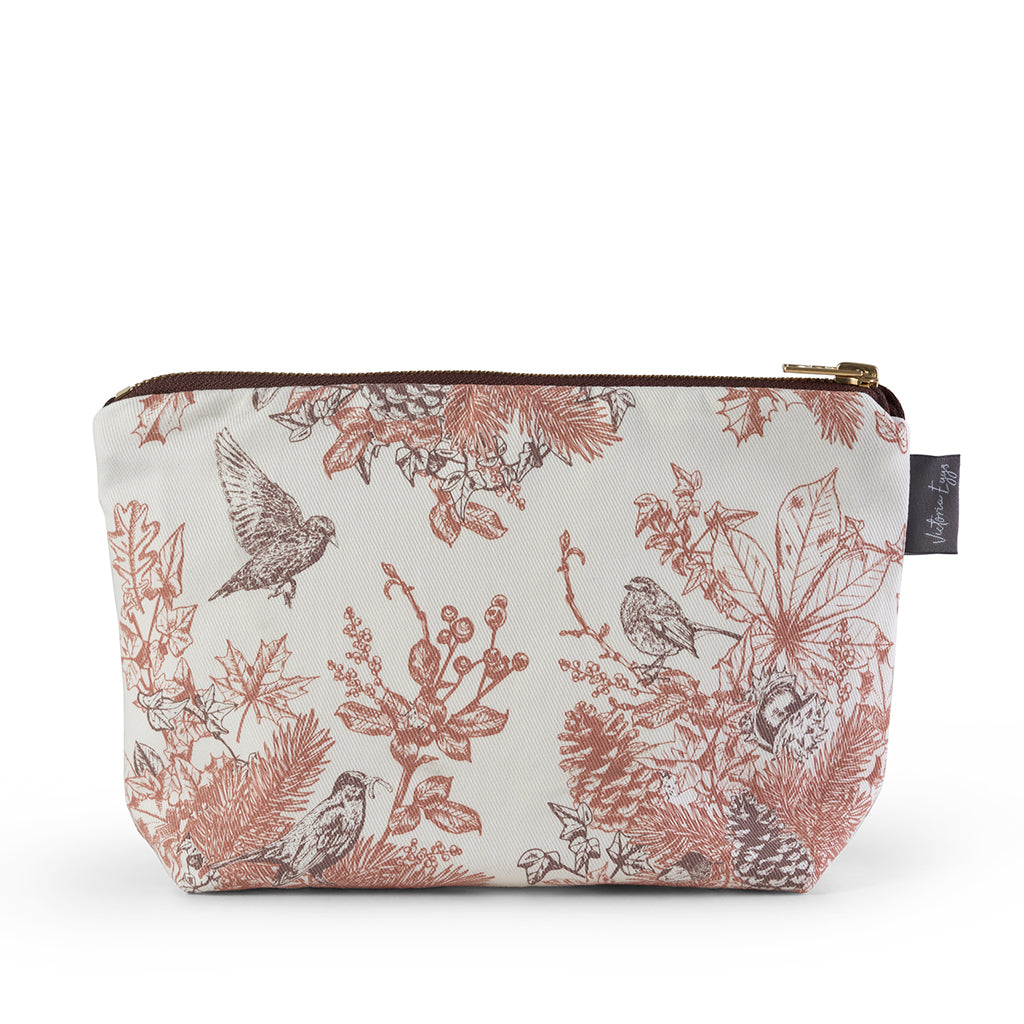 Autumn Garden Cosmetic Bag