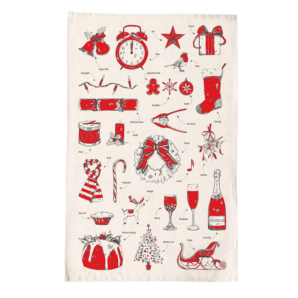 Christmas Delights Tea Towel
