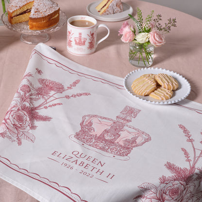 Queen's Commemorative Tea Towel