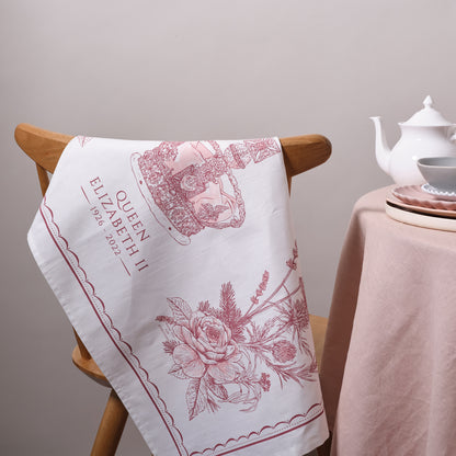 Queen's Commemorative Tea Towel
