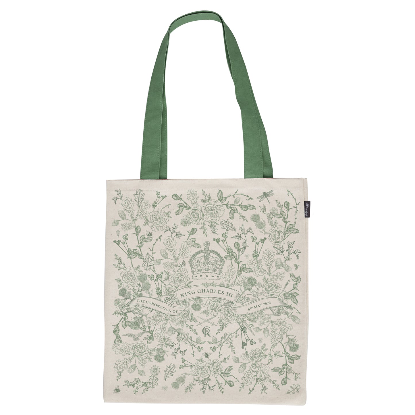 King Charles III Coronation Canvas Bag