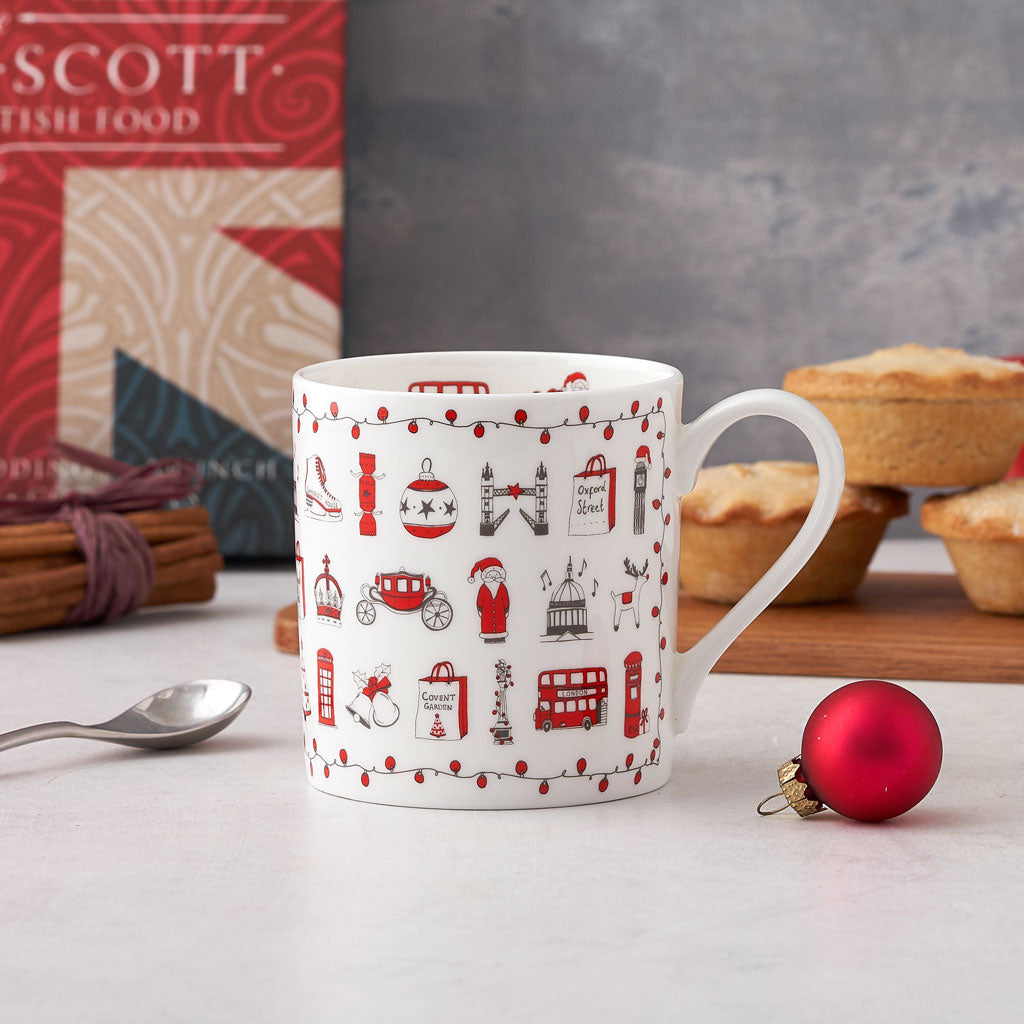 London Christmas Mug