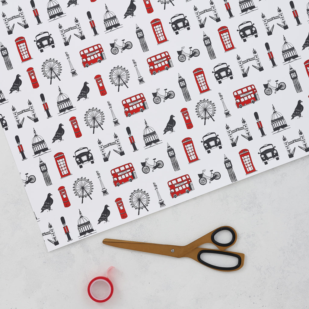 London Icons Gift Wrap