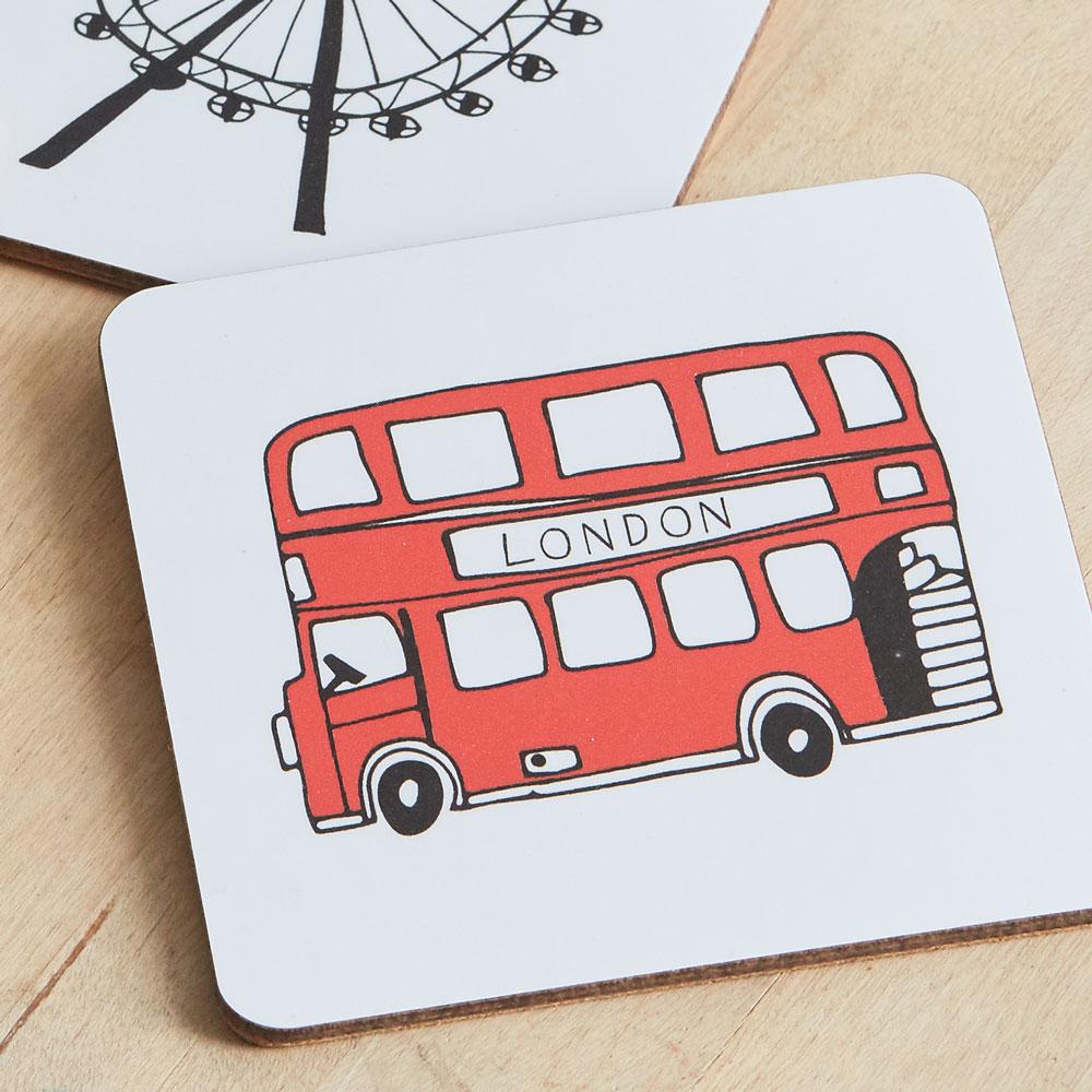 London Skyline Coaster Set of 4