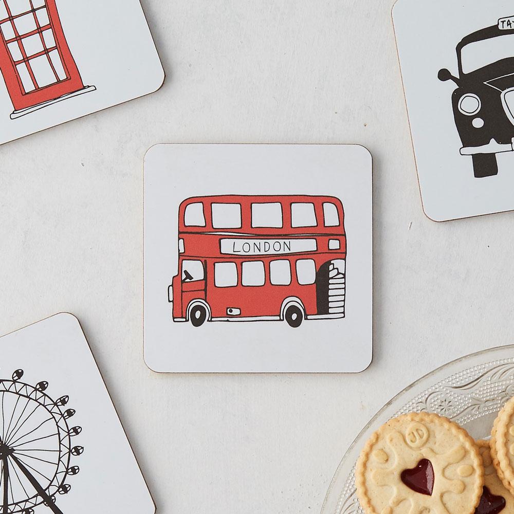 London Skyline Coaster Set of 4