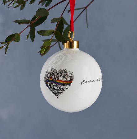 Love is Love Bauble