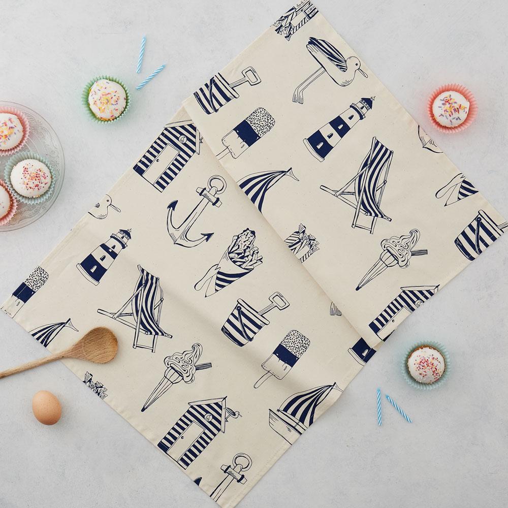 Nautical Tea Towel