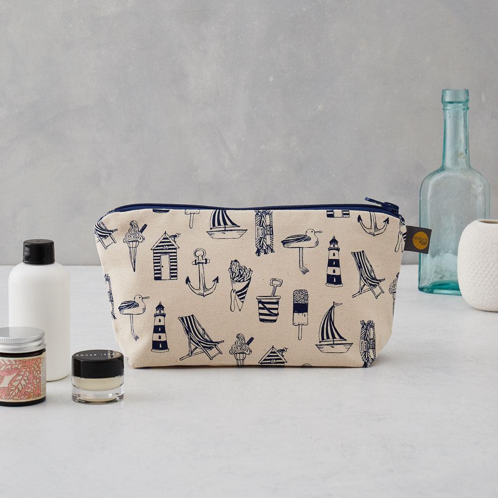 Nautical Cosmetic Bag