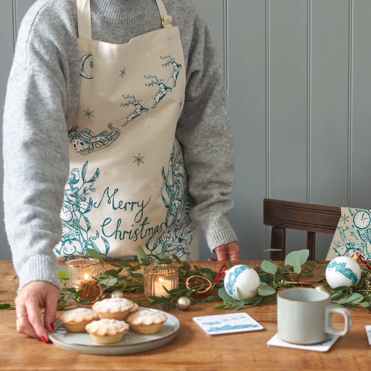 Night Before Christmas Apron