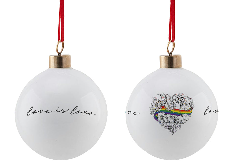 Love is Love Bauble